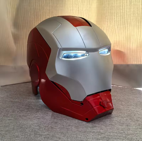 Iron man helmet - with, light